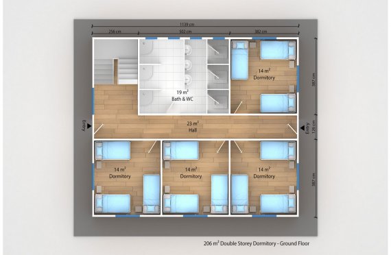 Modulær Boenhet 206 m²