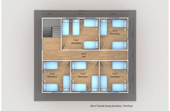 Modulær Boenhet 206 m²
