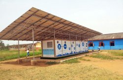 Karmods nye generasjons container brukes til lagring av solenergi i Nigeria